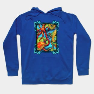 Swamp Creatures Mushrooms & Bugs Hoodie